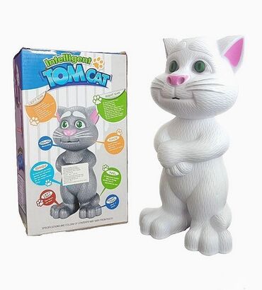 univerzalna automatska glava za trimer: Brbljivi Talking Tom beli Brbljivi Talking Tom beliMa?ak Tom je