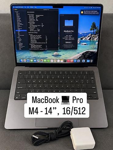 MacBook Pro 14” M4 16/512 Space Black — практически новый! 🔥 💻 Apple