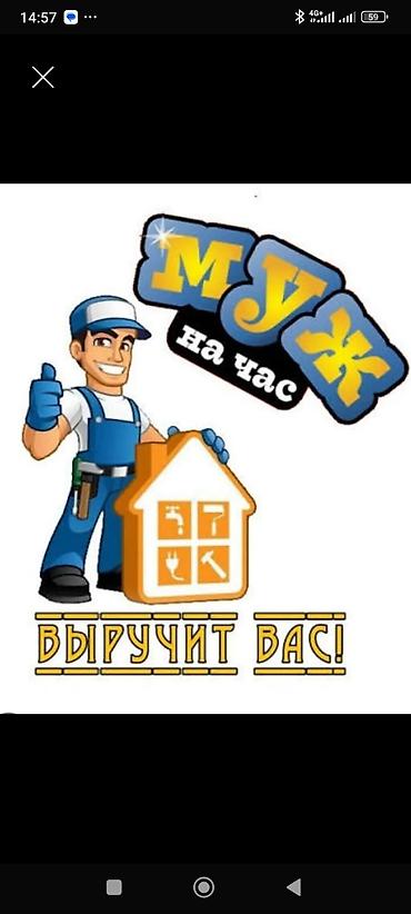 услуги по дому: Мелкосрочные работы, Муж на час — 1