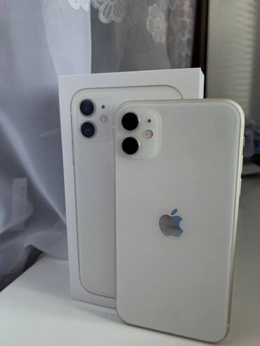 ayfonu 11: IPhone 11, 128 GB, Ağ, Simsiz şarj, Face ID