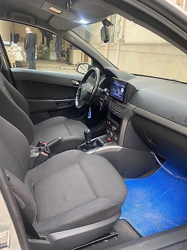 Opel: Opel Astra H hatchback - Kuzov: 5 qapılı hatchback, gümüşü rəng - — 16