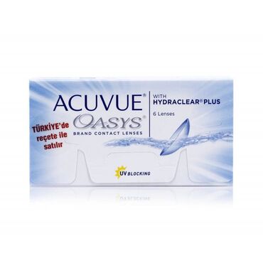 optik linzalar qiymetleri: Acuvue Oasys linzalarının bütün optik dərəcələri -12.00 dən +8.00 -yə