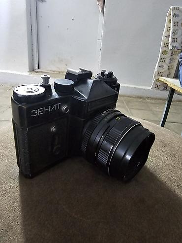 iphone 16 qiymət: Zenit ET SLR fotoaparat + Helios 44M-4 58mm f/2 obyektiv - 35 mm — 4