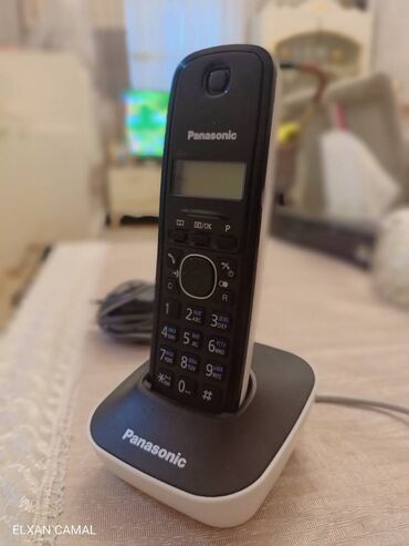 sade telefonlar qiymeti: Stasionar telefon Panasonic, Simsiz, İşlənmiş, Ünvandan götürmə