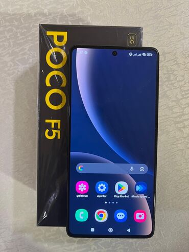 android telefon: Poco F5, 256 GB, rəng - Qara
