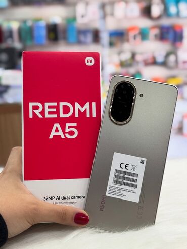 сотовый телефон fly fs505: Redmi A5, 128 ГБ, цвет - Золотой, Гарантия, Кредит, Сенсорный
