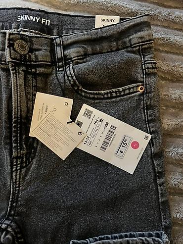 dar cins şalvarlar: Məhsul: ZARA uşaq/yeniyetmə cins şalvarı - Model: Skinny Fit (SKINNY — 5