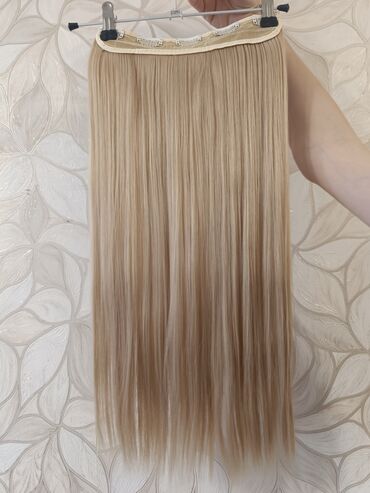 Təbii saçlar, pariklər: Taxma saçlar, Süni — 4