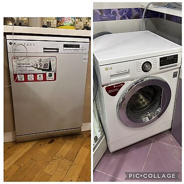 Məişət texnikası: Lg qabyuyan maşın ve lg paltaryuyan maşın satılır her biri 100 — 1