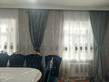 Pərdə və tüllər: İşlənmiş, Vilyur Pərdə, rəng - Ağ, Ödənişli çatdırılma — 1