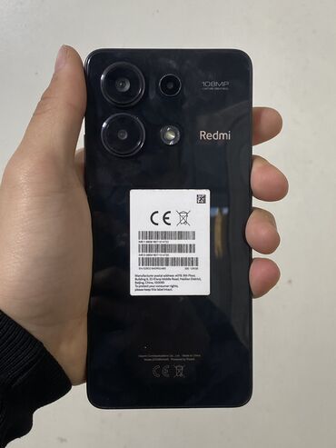 самый дешёвый телефон в мире: Redmi, Redmi Note 13 Pro, Б/у, 128 ГБ, цвет - Черный, 2 SIM