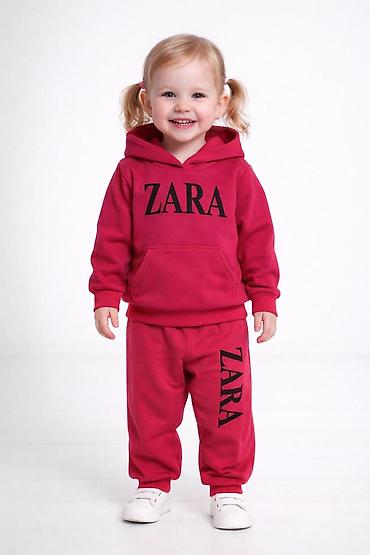 Uşaqlar üçün digər geyimlər: Uşaq üçün iki hissəli idman dəsti - Model 1: Uzunqollu sweatshirt və — 4