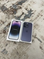 пассивное сетевое оборудование ethernet (rj45): IPhone 14 Pro, 128 ГБ, Deep Purple, Коргоочу айнек, Куту, 86 %