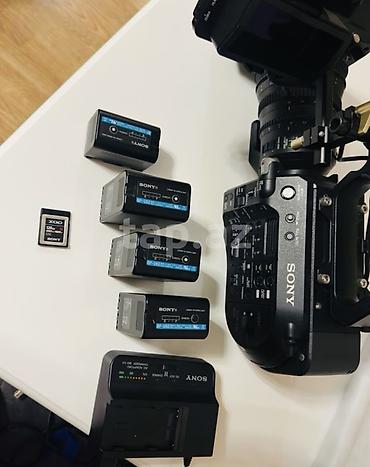 mining rig: Sony PXW-FS7 4K XDCAM professional kino/video kamera dəsti Çəkiliş — 2