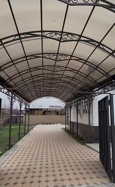 навесы из поликарбоната: Кованый навес для двора/парковки. - Арочная конструкция на — 1