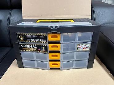 alma coture: Plastični prenosivi organizator sa fiokama – Super-Bag Organizer — 2