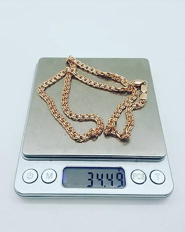 Цепочки: Цепь для бензопилы, Якорное, Проба 585, Унисекс, Новый, Ручная работа — 5