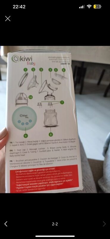 Uşaqlar üçün digər mallar: Yeni sud sagan aparat, istifade olunmayib, 2 denedir, 2 eded ile daha