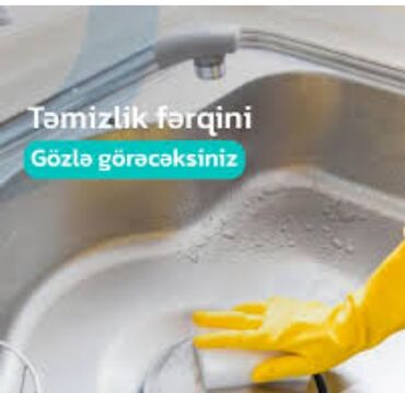 günlük ev temizliği: Salam.Temizlik isinen məşğulam qiymet münasib keyfiyyət əla 👍