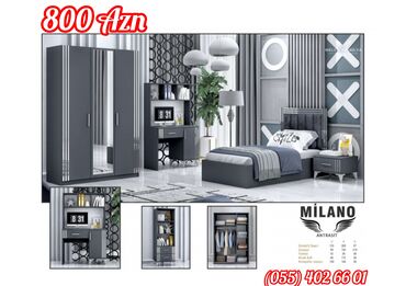 Uşaq və gənc otağı üçün dəstlər: Oğlan və qız üçün, Yeni, Təknəfərlik çarpayı, Dolab, Tumba -da lalafo.az — 19 Uşaq və gənc otağı üçün dəstlər: Oğlan və qız üçün, Yeni, Təknəfərlik çarpayı, Dolab, Tumba — 19