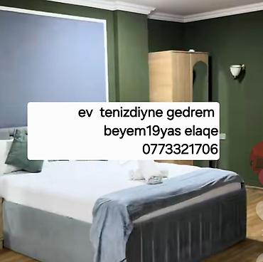 Mebel dəsti – yataq otağı üçün - Böyük iki nəfərlik çarpayı, yumşaq
