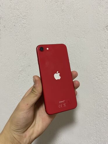 самсунг а6 телефон: IPhone SE 2020, Колдонулган, 128 ГБ, Кызыл, 77 %
