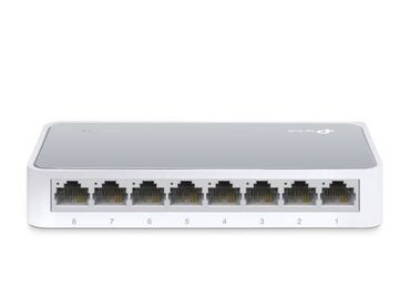 пассивное сетевое оборудование ethernet rj45: Продаю сетевой коммутатор (switch) TP-Link 10/100 Mbps на 8 портов в