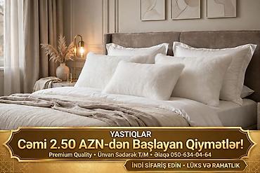 Подушки: Yastıqlar Yataq otağı və qonaq məkanları üçün uyğun olan bu yastıqlar — 1
