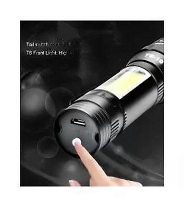 spica ruma: USB punjiva baterijska lampa NOVO. Opis proizvoda: Punjiva LED — 6