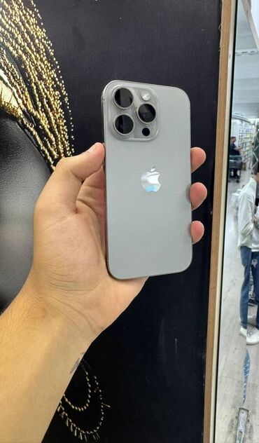 Apple iPhone: IPhone 16 Pro, 256 GB, Natural Titanium, Zəmanət