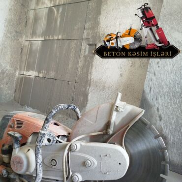 Beton işləri: Beton kəsmə beton deşmə xidməti Karot - HILTI DD 200 / 350 ilə 25 ° — 4