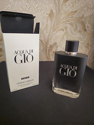 Gözəllik və sağlamlıq: "Acqua di Giò Parfum" hədiyyə edilib. Qutusu açılıb və ətirin qoxusunu — 1