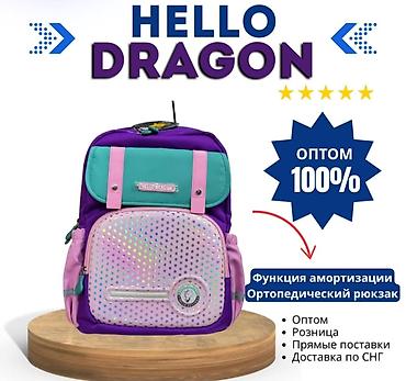 Рюкзаки: Детские школьные рюкзаки HELLO DRAGON - Модели для младших и средних — 9