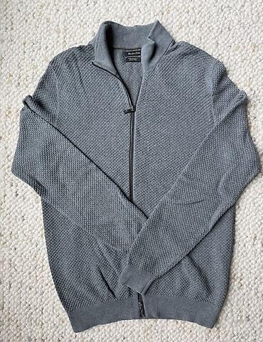 Свитера: Мужской свитер, S, Massimo Dutti, Новый, цвет - Серый, Самовывоз — 3