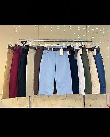 camel active jeans: Lagane ženske letnje pantalone sa dubokim strukom + gratis braon kaiš — 8