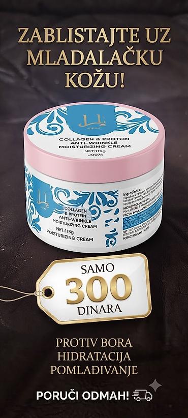 Krema za lice Collagen & Protein Anti-Wrinkle Moisturizing Cream