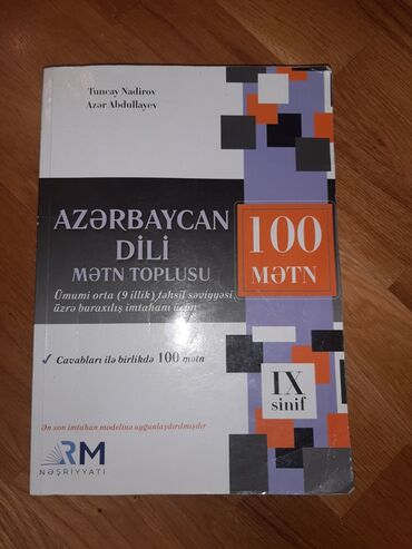 111 metn pdf: RM nəşriyyatı Azərbaycan dili 100 mətn toplusu 9 cu sinif