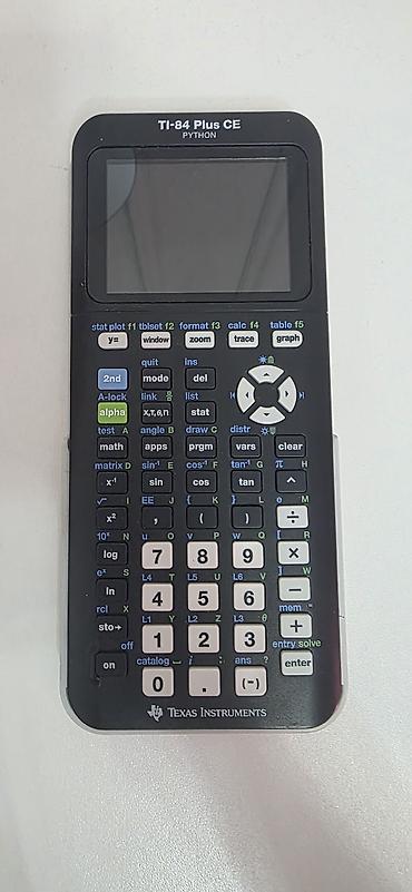 kalkulyator: Texas Instruments TI‑84 Plus CE Python qrafik kalkulyator - Model — 1