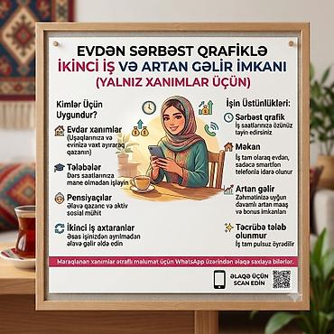 operator isi axtariram: Çağrı mərkəzi operatoru, Qadın, Təcrübəsiz — 1