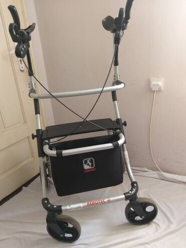 Hodalice, štake, štapovi za hodanje, kolica za hodanje: Nemacka DUBAK hodalica-setalica sa 4 tocka marke ROBOTEK,veoma,veoma — 2
