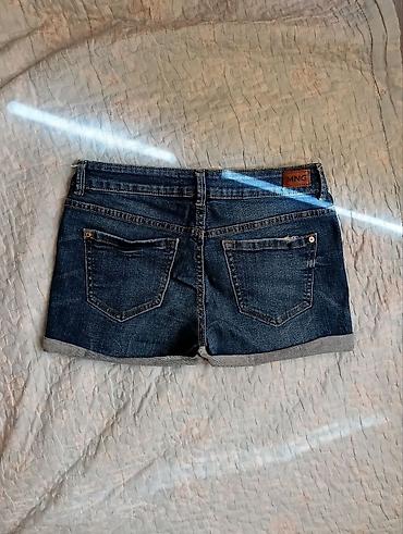 джинсы манго: Джинсовые шорты Mango Denim Носили 2 раза - Бренд: Mango (MNG Denim) — 2