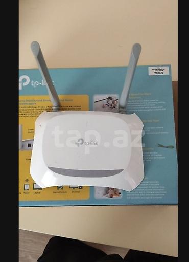 Modemlər və şəbəkə avadanlıqları: TP-Link Wi‑Fi router - Model: TP-Link (analoq şəkildəkidir), 2 — 1