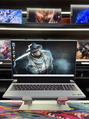 графические мониторы: Ноутбук, Dell, 16 ГБ ОЭТ, AMD Ryzen 5, 15.6 ", Жумуш, окуу үчүн, эс тутум NVMe SSD