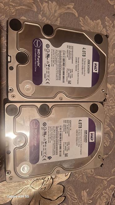 xarici hard disk satilir: Daxili Sərt disk (HDD) 4 TB, İşlənmiş — 1