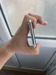 Apple iPhone: IPhone X, 64 GB, White Titanium, Zəmanət, Qırıq, Simsiz şarj — 6