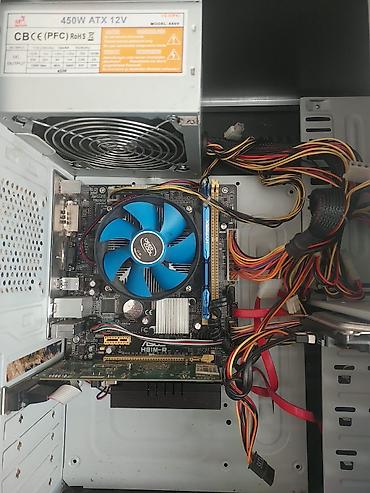 Настольные ПК и рабочие станции: 1150 сокет.ASUS H81M-R.ЦП Intel celeron G1840. OЗУ-8 gb(одна планка) — 3