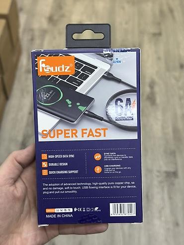 i3 3240: Кабель USB–Type‑C Fast Charging Fsudz CB‑040 - Максимальный ток: до — 2