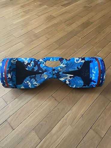 Giroskuterlər: Özünü tarazlayan elektrikli skuter (hoverboard) – mavi kamuflyaj — 1