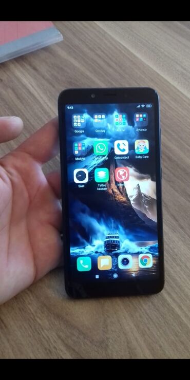 redmi telefonlarinin qiymeti: Xiaomi Redmi 6A, 16 GB, rəng - Qara, 
 Sensor, İki sim kartlı, Face ID