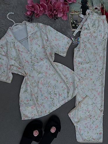 Пижамы: Пижамы из натуральной дышащей ткани Размеры Sm до 4XL 2000 сом — 4